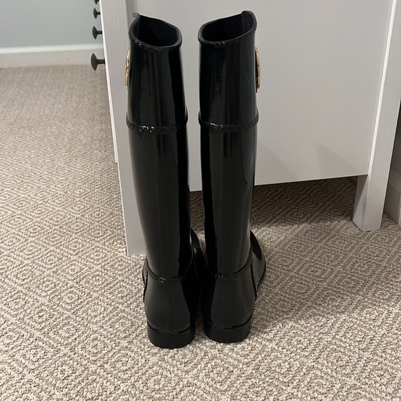 Michael Kors Black Rainboots NEVER WORN!! - Picture 3 of 4
